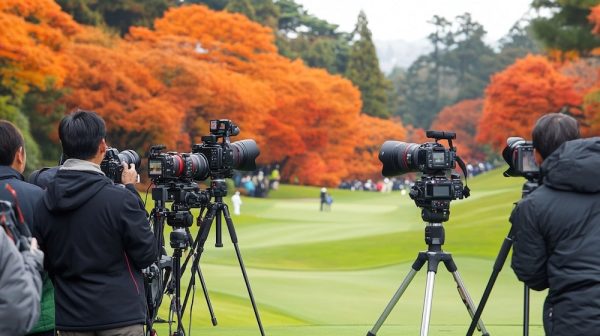 ゴルフトーナメント取材のリアル：舞台裏を支えるコースとスタッフ