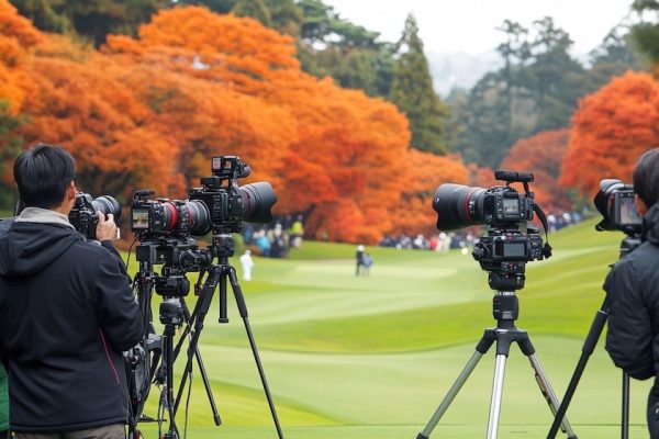 ゴルフトーナメント取材のリアル：舞台裏を支えるコースとスタッフ